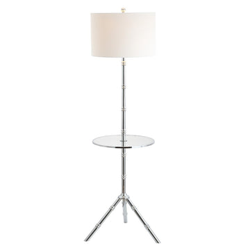 Hall 62" Metal LED End Table Floor Lamp - JONATHAN Y